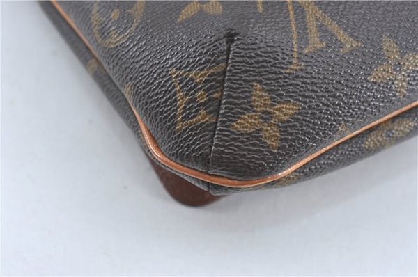 Authentic Louis Vuitton Monogram Musette Tango Shoulder Bag M51257 LV 0233C