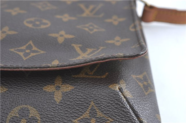 Authentic Louis Vuitton Monogram Musette Tango Shoulder Bag M51257 LV 0233C
