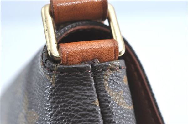 Authentic Louis Vuitton Monogram Musette Tango Shoulder Bag M51257 LV 0233C