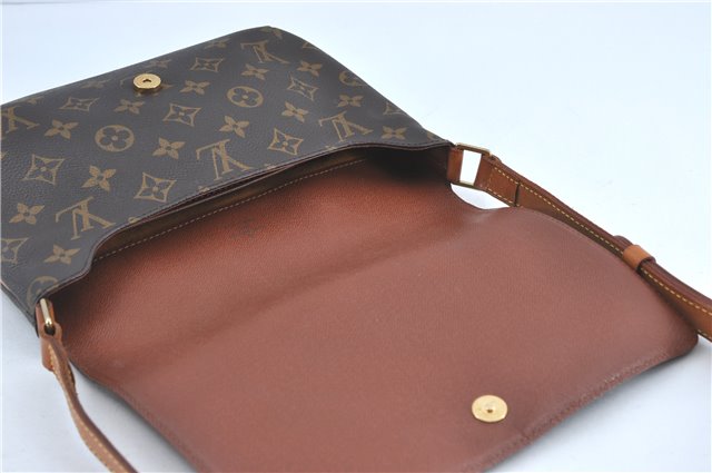 Authentic Louis Vuitton Monogram Musette Tango Shoulder Bag M51257 LV 0233C