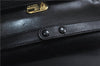 Authentic GUCCI Chain Shoulder Cross Body Bag Purse Leather Black 0233D