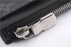 Auth Louis Vuitton Monogram Eclipse Taiga Coin Card Holder Case M30271 LV 0233F