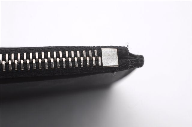 Auth Louis Vuitton Monogram Eclipse Taiga Coin Card Holder Case M30271 LV 0233F