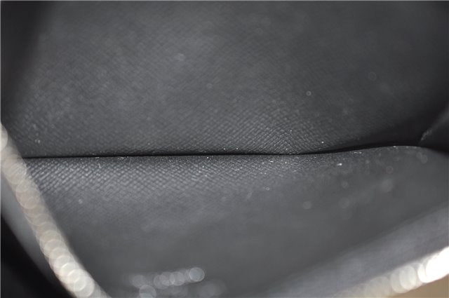 Auth Louis Vuitton Monogram Eclipse Taiga Coin Card Holder Case M30271 LV 0233F