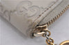 Authentic GUCCI Vintage Guccissima Long Wallet Purse Leather 307982 Ivory 0233G