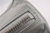 Authentic BALENCIAGA Papier Mini 2Way Hand Bag Leather 305572 Light Gray 0236G