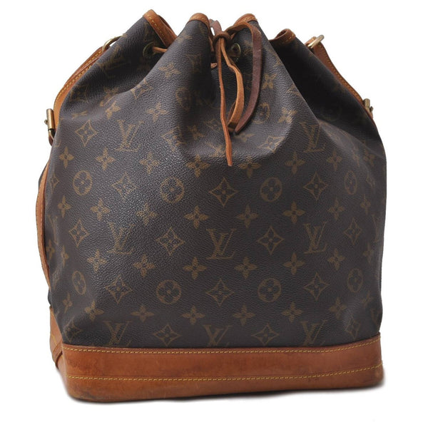 Authentic Louis Vuitton Monogram Noe Shoulder Bag M42224 LV 0238D