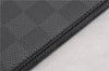 Auth Louis Vuitton Damier Graphite Couverture Carnet MM Notebook Cover 0238G