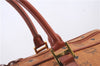 Authentic MCM Visetos Leather Vintage 2Way Travel Boston Bag Brown 0241D