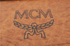 Authentic MCM Visetos Leather Vintage 2Way Travel Boston Bag Brown 0241D