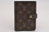 Authentic Louis Vuitton Monogram Agenda PM Notebook Cover R20005 LV 0241G
