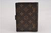Authentic Louis Vuitton Monogram Agenda PM Notebook Cover R20005 LV 0241G