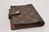 Authentic Louis Vuitton Monogram Agenda PM Notebook Cover R20005 LV 0241G