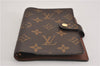 Authentic Louis Vuitton Monogram Agenda PM Notebook Cover R20005 LV 0241G