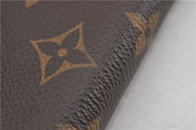 Authentic Louis Vuitton Monogram Agenda PM Notebook Cover R20005 LV 0241G