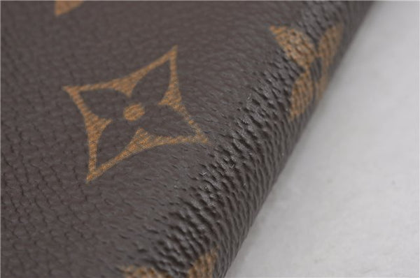 Authentic Louis Vuitton Monogram Agenda PM Notebook Cover R20005 LV 0241G