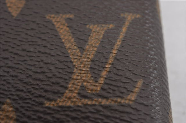 Authentic Louis Vuitton Monogram Agenda PM Notebook Cover R20005 LV 0241G