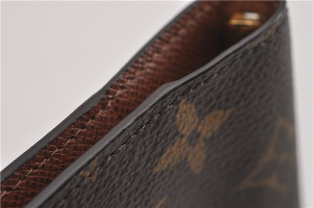 Authentic Louis Vuitton Monogram Agenda PM Notebook Cover R20005 LV 0241G