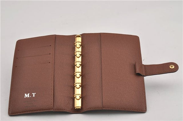Authentic Louis Vuitton Monogram Agenda PM Notebook Cover R20005 LV 0241G