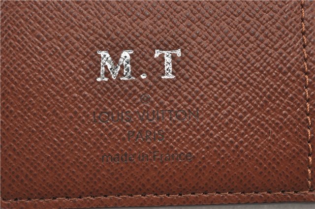 Authentic Louis Vuitton Monogram Agenda PM Notebook Cover R20005 LV 0241G