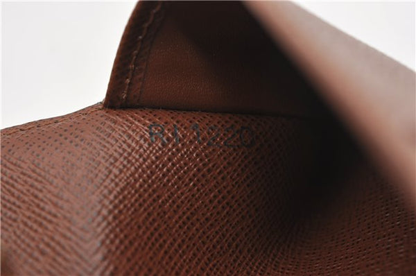 Authentic Louis Vuitton Monogram Agenda PM Notebook Cover R20005 LV 0241G