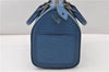 Authentic Louis Vuitton Epi Speedy 25 Hand Boston Bag Blue M43015 LV 0242G