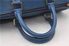 Authentic Louis Vuitton Epi Speedy 25 Hand Boston Bag Blue M43015 LV 0242G