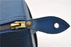 Authentic Louis Vuitton Epi Speedy 25 Hand Boston Bag Blue M43015 LV 0242G