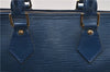 Authentic Louis Vuitton Epi Speedy 25 Hand Boston Bag Blue M43015 LV 0242G