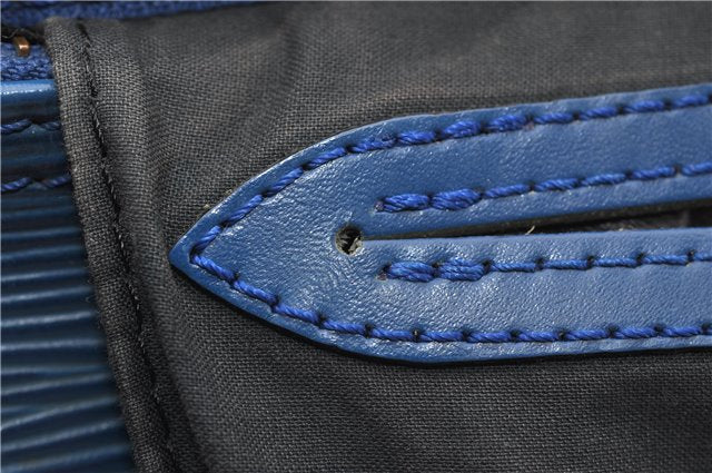 Authentic Louis Vuitton Epi Speedy 25 Hand Boston Bag Blue M43015 LV 0242G