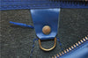 Authentic Louis Vuitton Epi Speedy 25 Hand Boston Bag Blue M43015 LV 0242G