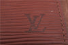 Authentic Louis Vuitton Epi Agenda PM Day Planner Cover Brown R20053 LV 0244D