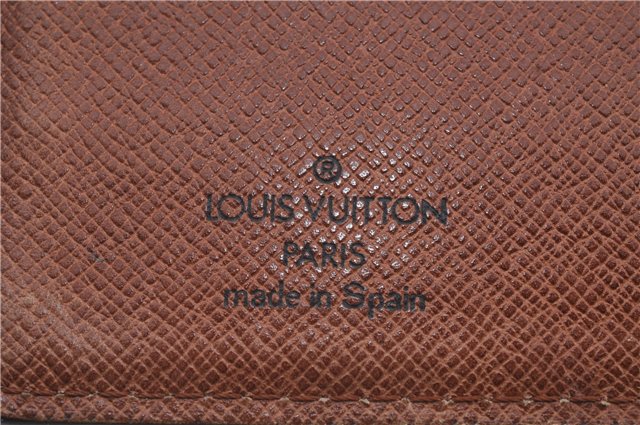 Authentic Louis Vuitton Epi Agenda PM Day Planner Cover Brown R20053 LV 0244D