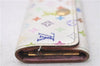 Louis Vuitton Monogram Multicolor Multicles 4 Key Case M93731 White Pink 0245D