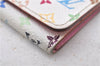 Louis Vuitton Monogram Multicolor Multicles 4 Key Case M93731 White Pink 0245D