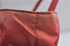 Authentic PRADA Nylon Tote Hand Bag Purse Pink 0246D