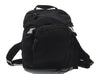 Authentic PRADA Nylon Leather Backpack Black 0247D