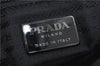 Authentic PRADA Tessuto Vitel Nylon Leather Shoulder Cross Bag B7464 Black 0249D