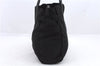 Authentic PRADA Nylon Leather Shoulder Tote Bag Black 0250D