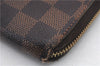 Authentic Louis Vuitton Damier Zippy Wallet Long Purse N60015 LV 0252D