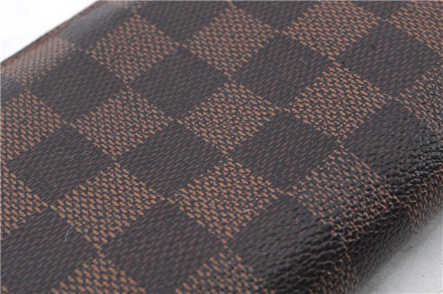 Authentic Louis Vuitton Damier Zippy Wallet Long Purse N60015 LV 0252D