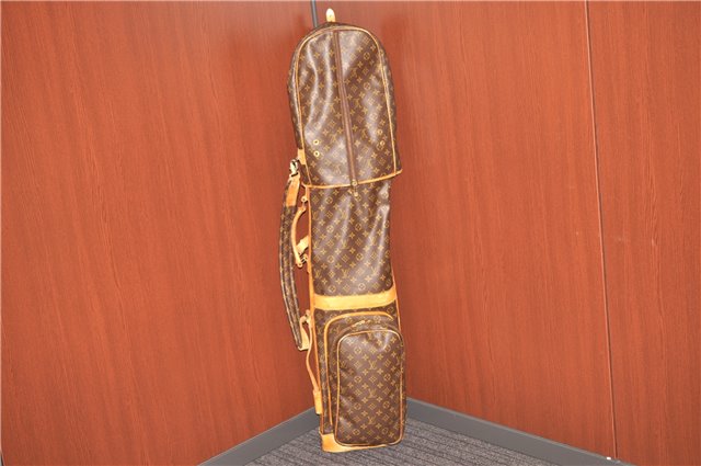 Authentic Louis Vuitton Monogram Sac Golf Club Bag M58220 LV 0255D