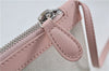 Authentic BALENCIAGA Navy Caba S Hand Bag Canvas Leather 339933 White Pink 0256B