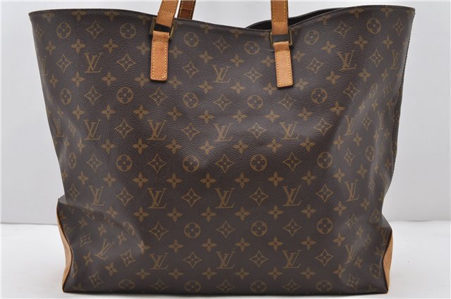 Authentic Louis Vuitton Monogram Cabas Alto Tote Bag M51152 LV 0256D