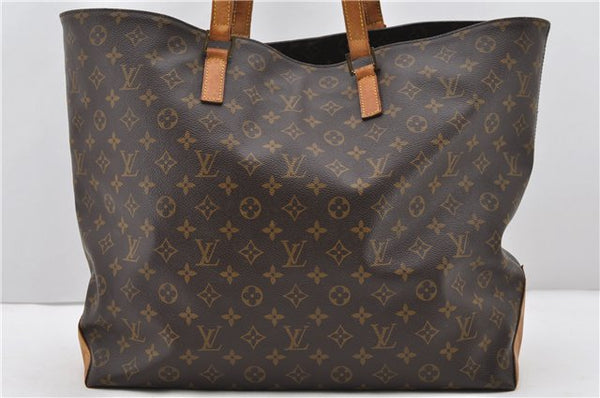 Authentic Louis Vuitton Monogram Cabas Alto Tote Bag M51152 LV 0256D