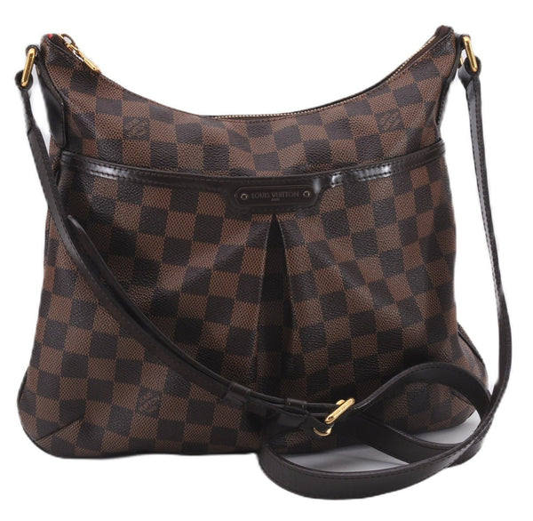 Authentic Louis Vuitton Damier Bloomsbury PM Shoulder Cross Bag N42251 LV 0257F