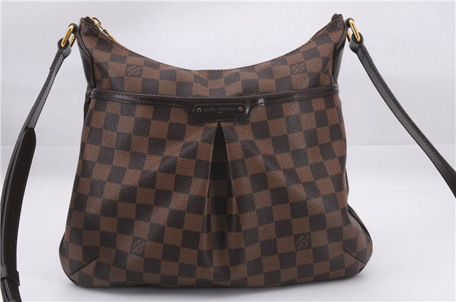 Authentic Louis Vuitton Damier Bloomsbury PM Shoulder Cross Bag N42251 LV 0257F