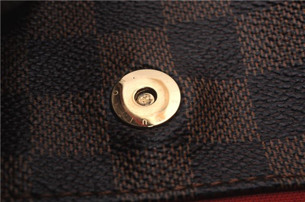 Authentic Louis Vuitton Damier Bloomsbury PM Shoulder Cross Bag N42251 LV 0257F