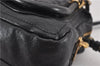 Authentic Chloe Paraty Medium 2Way Shoulder Hand Bag Purse Leather Black 0257G