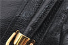 Authentic Chloe Paraty Medium 2Way Shoulder Hand Bag Purse Leather Black 0257G